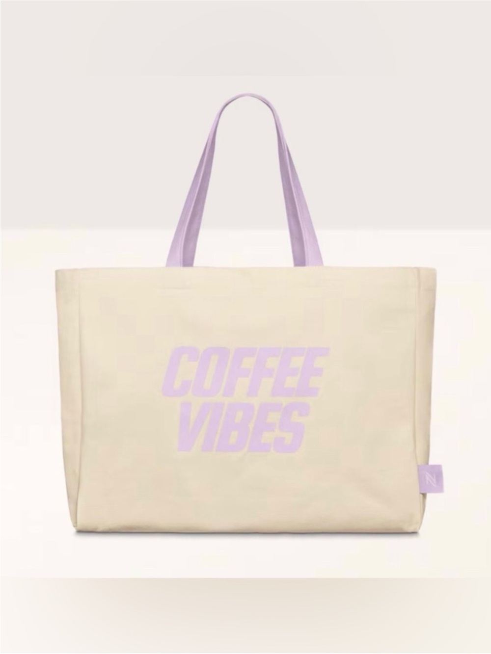 [giftable] Nespresso Tote Bag, Lavender